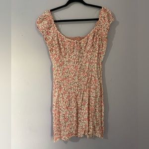 Floral dress pink